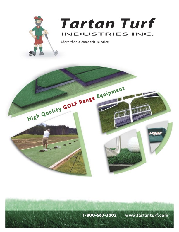 Tartan Turf Brochure cover page